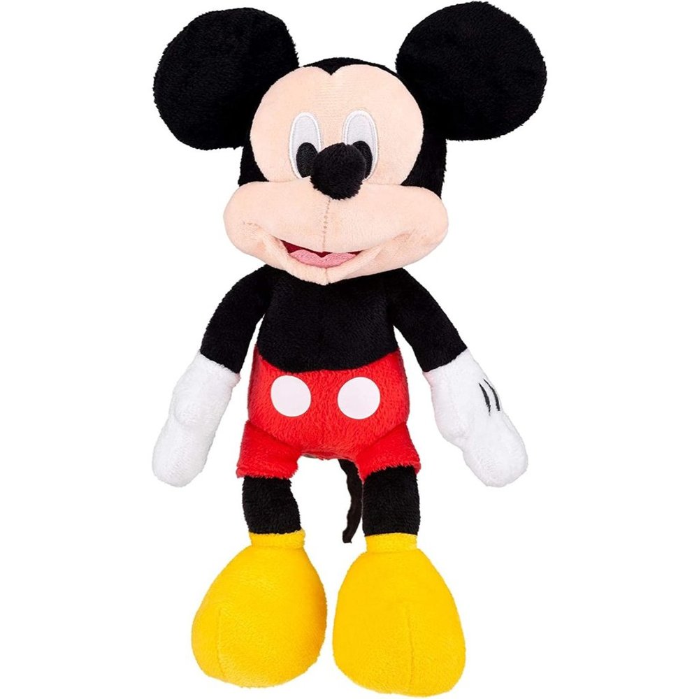 Disney Junior Miceky Mouse Beanbag Plush 9-10.5", Multicolor by Just Play